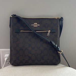 Coach Rowan File Bag in Signature Canvas